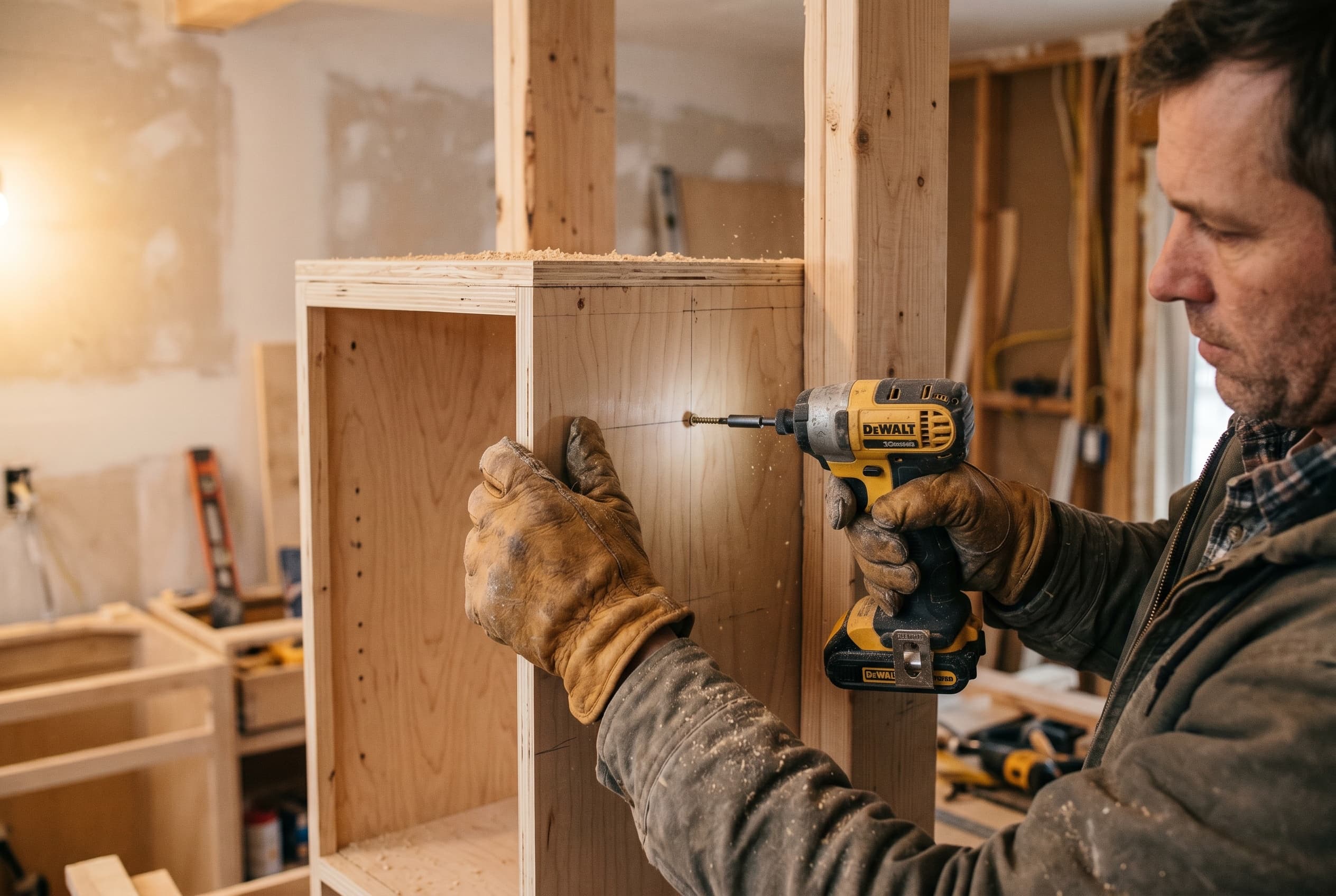 Commercial construction and build-out work by RCS