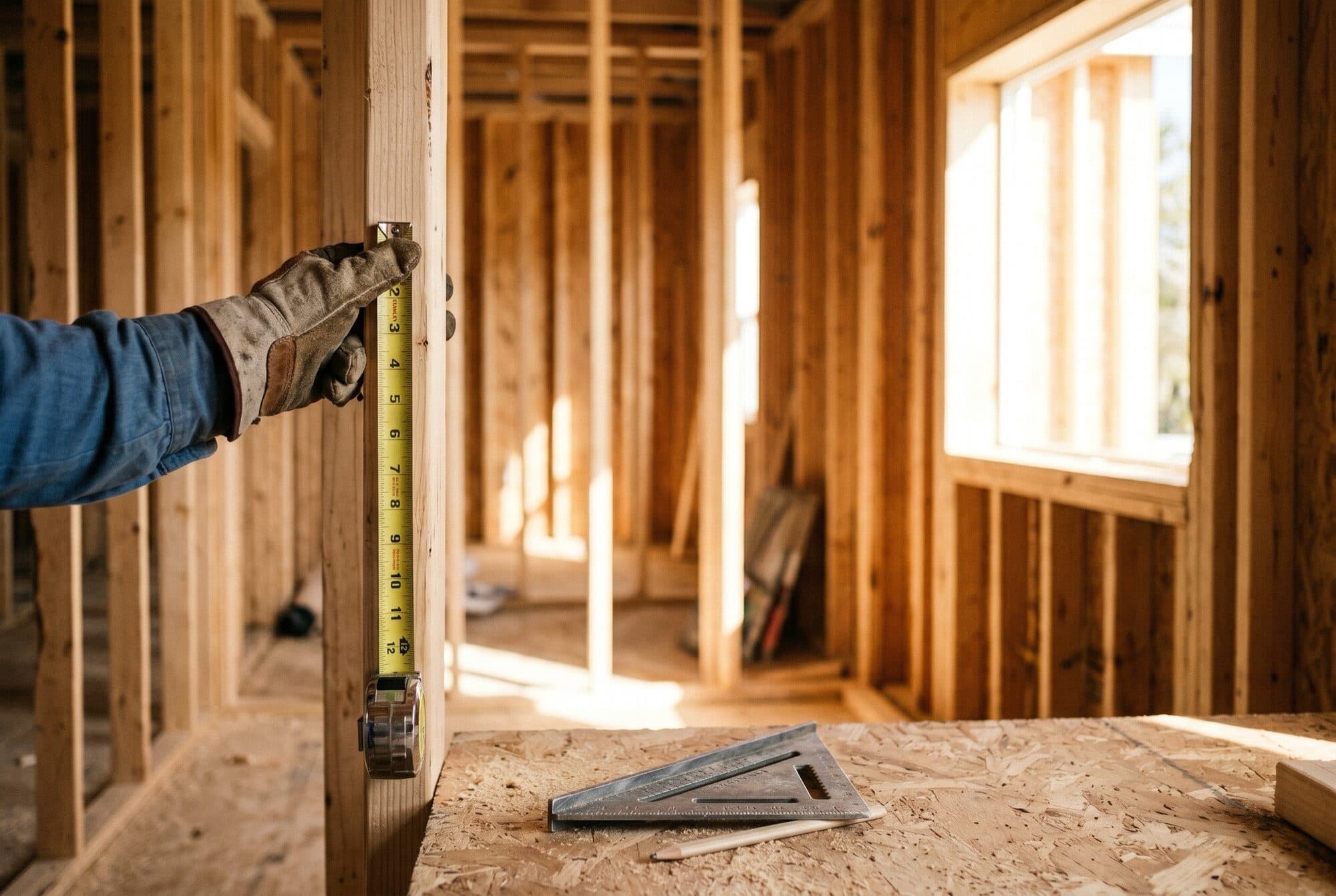 Project manager coordinating trades and verifying execution on site